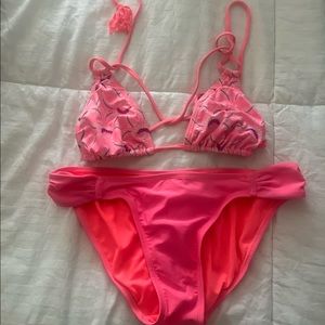 ⭐️old navy pink bikini set
